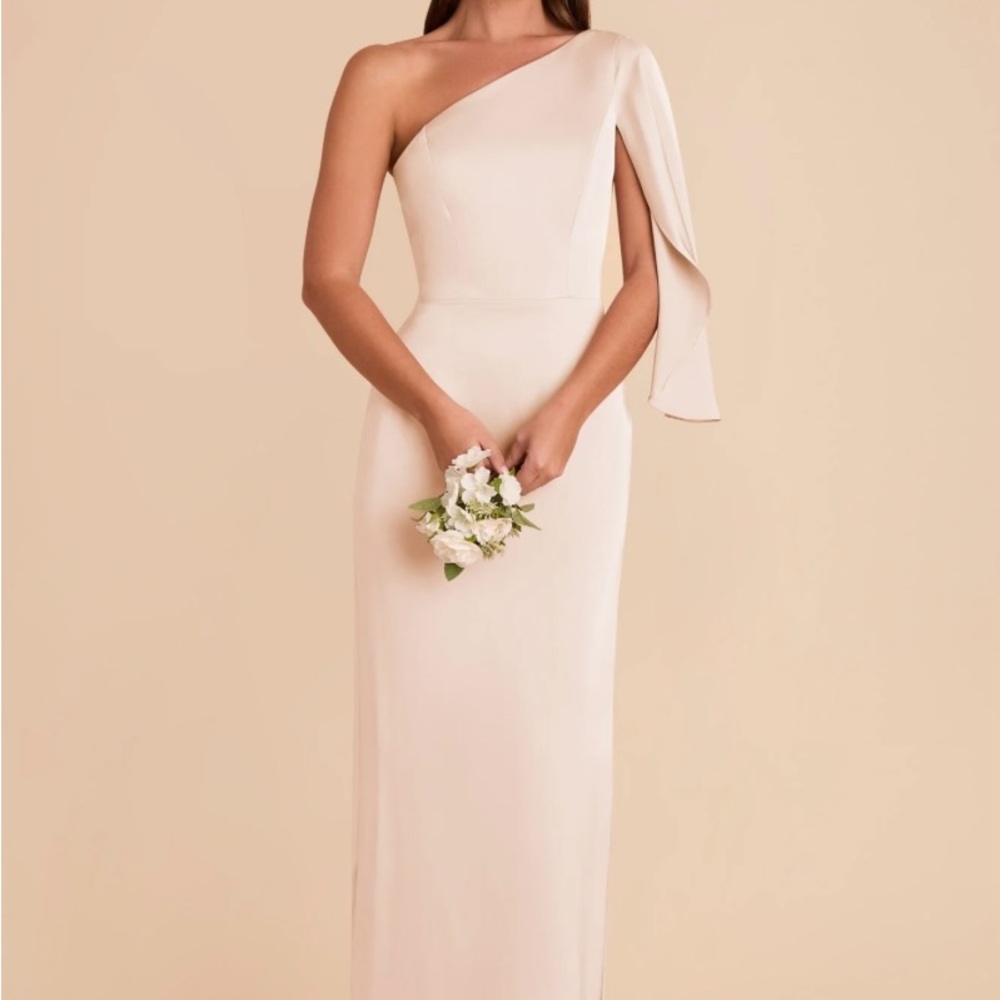 Birdy Grey Christine Dress (Matte Satin Champagne)